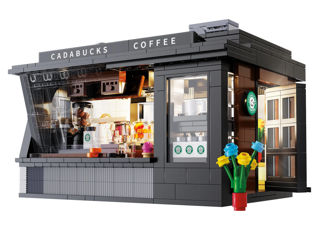 Конструктор cada кофейня Starbucks LED подсветкой (768 детали)