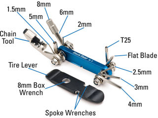 Multi-Tool ParkTool, Crankbrothers, Lifeline, Topeak. foto 6