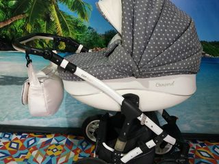 Красивая колясочка 2 в 1 Adamex car baby alu foto 2