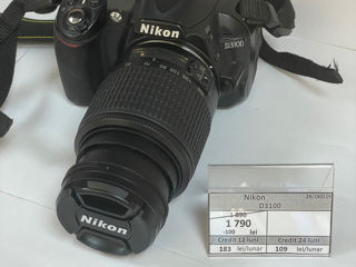 Nikon D3100, 1790 lei.
