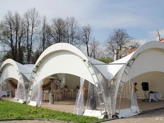 палатка (выставочная, торговая, для торжеств), шатёр для свадьбы, выставочный павильон, cort foto 7