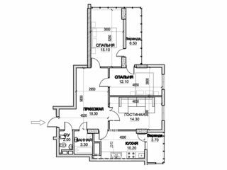 Apartament cu 3 camere, 92 m², Ciocana, Chișinău foto 8