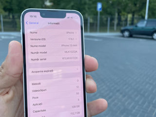 Vând iPhone 13 mini 128 gb foto 5