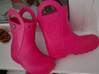 Crocs резиновые сапожки foto 1