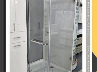 Cabina de duș fără perete de la 2800 lei / walk-in / modele și dimensiuni - душевые кабины foto 6