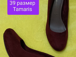 39 размер, туфли фирмы Tamaris foto 3