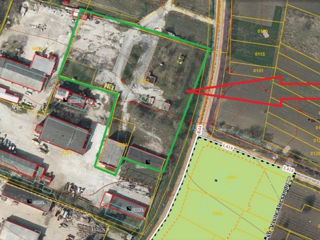 Teren pentru construcții 1,27 ha industrial, cu 2 depozite câte 500 M2 fiecare. foto 15