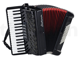 Startone Piano Accordion 72 Black,Rd MKII foto 2