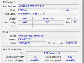 Laptop Asus TUF Gaming A15 FA506IC foto 8