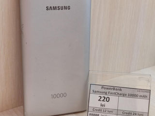 Power Bank Samsung FastCharge 10000mAh  220 lei