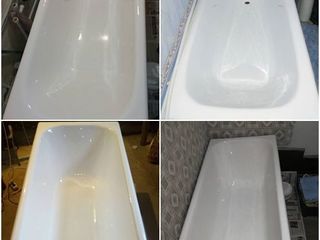 Vopsirea cazilor de baie fontă(ciugun),metal,acril ekopel 2k !!! durata  20 ani. реставрация ванн foto 10