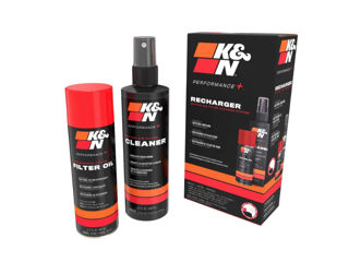 K&N 99-5000 filter care service kit aerosol / kit curatare filtru aer K&N cleaner and oil foto 1