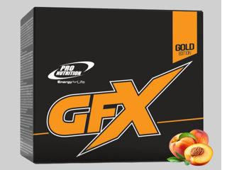 Gainer GFX Gold Edition, 15plicurix30g, Piersică