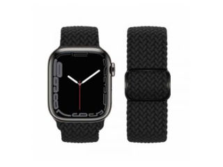 Curea HOCO iWatch WA05 Jane Eyre seria ultra subțire din nailon cu închidere glisantă (38/40/41 mm) foto 2