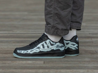 Nike Air Force 1 Low Skeleton Black foto 7