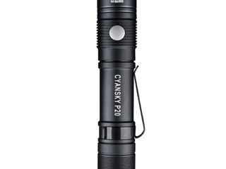 New CYANSKY ручные LED фонари, налобные LED фонари CYANSKY lanterne LED Tactical foto 19
