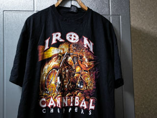 IRON Cannibal  Choppers  black XXL t shirt foto 3