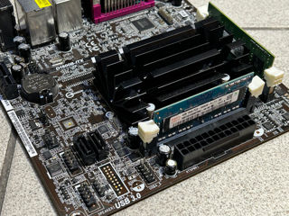 Asrock D1800B-ITX + Intel Dual-Core J1800 2,4Ghz + DDR3 8GB foto 3