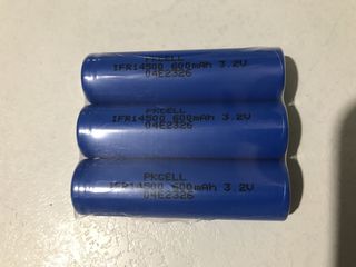 Bateri IFR14500 600mAh 3.2v