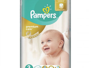 Pampers Scutece Premium Care 3, 4-9 Kg, 60 Buc. foto 1