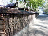 Gard impletit din nuele foto 3