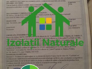 Izolare cu  fibre de ekoceluloza doar cu utilaj profesional si material certificat... foto 4