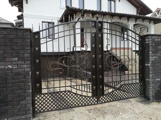 ворота и заборы из кованного железа foto 7