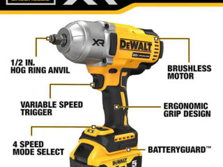 Ударный гайкаверт Dewalt DCF900P1 foto 4