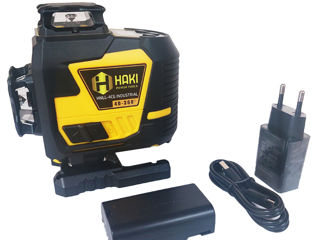 Nivelă laser 4d haki hnll-4cg industrial, euromaster md, credit 0%