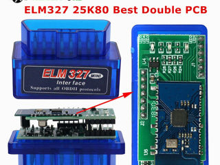 Scaner ELM 327 v 1.5 OBD2 pentru Hybrid - Profesional foto 2