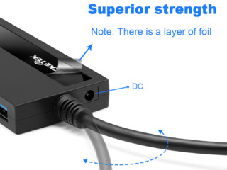 Rocketek USB 3.0 Hub, USB концентратор foto 5