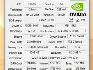 MSI GeForce GTX 960 Gaming 4G в отличном состоянии foto 5