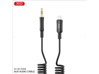Cablu audio XO NB-R255B Type-c TO 3.5 Spring