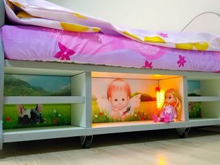 Детская кроватка для девочек в Молдове. Кровать-карета от CarBedCompany foto 4