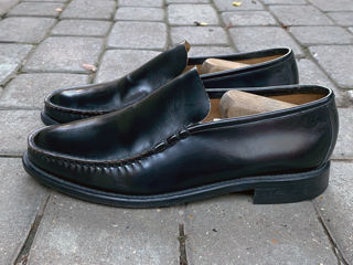 Кожаные лоферы florsheim. размер 42. в идеальном состоянии. foto 2