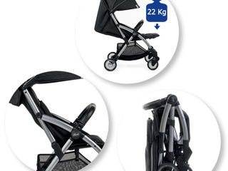 Carucior Chicco Goody Plus, Graphite (Gri inchis), 0luni+ foto 3