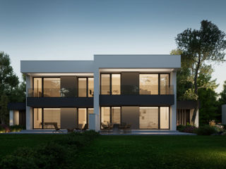 Proiect de casa duplex cu 2 dormitoare / arhitect / proiect de casa / arhitectura