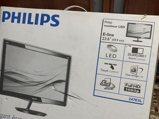 Monitor 24 Philips full Hd. Stare Ideala! Pret Redus %!!! foto 3