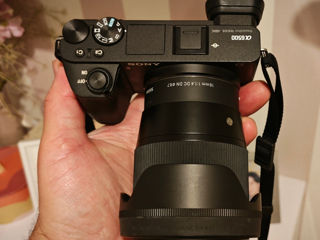 Sony a6500+sigma 16mm