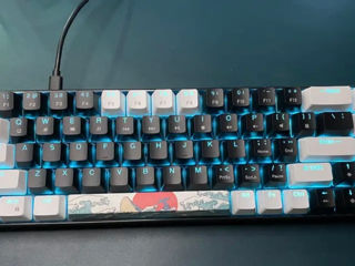 Tastatură De Gaming Portabilă 60% Mecanică foto 2