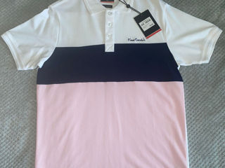 Оригинал! Модная Мужская футболка поло Pierre Cardin! Tricou polo Pierre Cardin! Натуральный хлопок! фото 0
