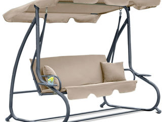 Balansoar de gradina Funfit Relax Plus 1602, Beige