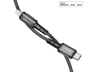 Cablu de date de încărcare din aliaj de aluminiu ACEFAST C1-01 USB-C la Lightning foto 3