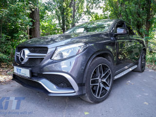 Body Kit AMG Mercedes GLE Coupe C292 Sport Line (2015-2019) with Black Muffler Tips foto 5