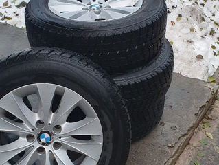 BMW X 3 F 25  Jante cu tot cu Cauciucuri un sezon sa folosit cauciucuri toate 4. Диски шыныы