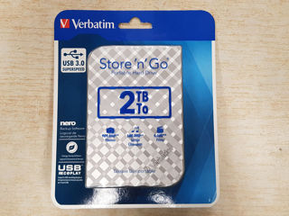 External HDD 2.0TB (USB3.0) Verbatim Store 'n' Go foto 1