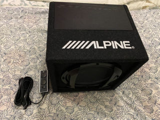 Новый сабвуфер Alpine 815 качество звука шикарное. Возможна установка. foto 5