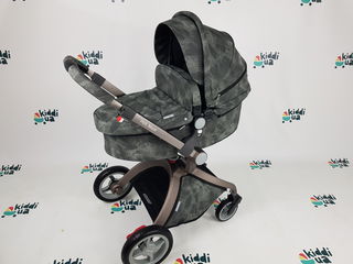 Новая детская коляска hot mom 2в1 новинка 2020 графит  аналог mima xari foto 9