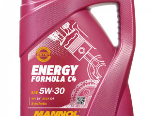 Ulei (масло) MANNOL 7917 Energy Formula C4 5W-30 5 L (Renault, Missan) foto 1