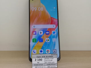 Oppo A78  8/128Gb 2190 lei